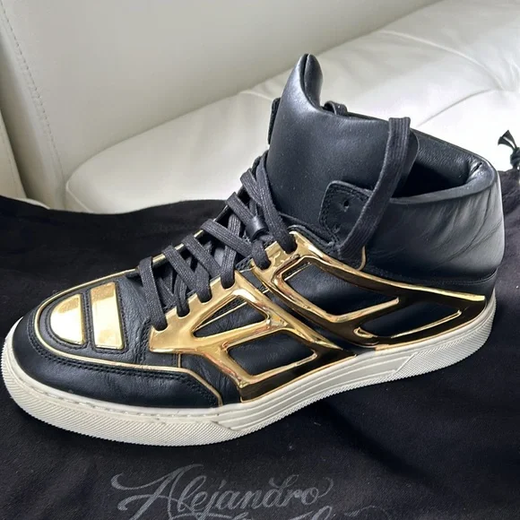 ALEJANDRO INGELMO men’s mid top TRON sneakers. - Picture 3 of 11